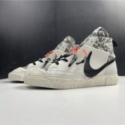 Nike Blazer Mid Readymade White replica sneakers showcasing a sleek white canvas upper, signature Nike swoosh, and a stylish, modern silhouette perfect for sneaker enthusiasts.
