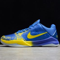 Nike Kobe 5 Protro 2020 5 Rings high-quality replica sneakers featuring a sleek design with vibrant color accents, capturing the essence of Kobe Bryant’s iconic style and legacy.