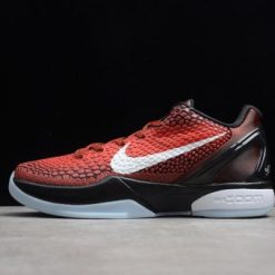 Nike Kobe 6 Protro Challenge Red replica sneakers featuring a striking red and black design, high-quality materials, and a comfortable fit, perfect for basketball enthusiasts and sneaker collectors.