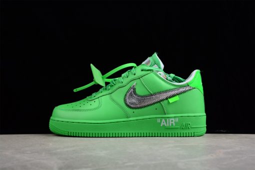 Off White X Nike Air Force 1 Low Brooklyn replica sneakers featuring a sleek design with distinctive off-white colorway and iconic branding, perfect for sneaker enthusiasts looking for high-quality replicas.