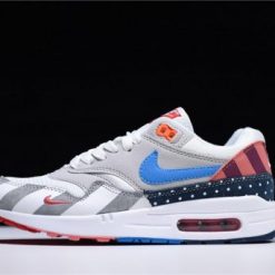 Parra x Nike Air Max 1 Parra replica sneakers featuring vibrant colors and unique design elements, ideal for sneaker enthusiasts seeking high-quality replicas.