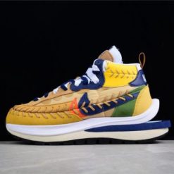 Sacai X Jean Paul Gaultier X Nike Vapor Waffle Sesame replica sneakers featuring a unique colorway, premium materials, and distinctive design elements for a stylish and contemporary look.