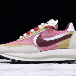 Sacai x Nike LVD Waffle Daybreak replica sneakers featuring a layered design, unique color palette, and premium materials, showcasing their stylish and high-quality craftsmanship.