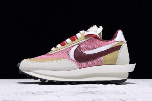 Sacai x Nike LVD Waffle Daybreak replica sneakers featuring a unique layered design and high-quality materials for a stylish look.