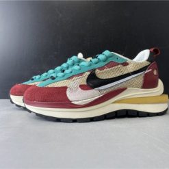 Sacai x Nike Pegasus VaporFly CI9928 301 high-quality replica sneakers featuring a distinctive design with vibrant colors and unique layering for a stylish look.