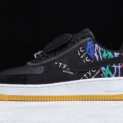 Travis Scott x Nike Air Force 1 Low CN2405 001 replica sneakers featuring a premium design, vibrant colorway, and unique detailing. Perfect for sneaker enthusiasts looking for high-quality shoes that replicate the original style.
