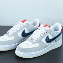 Close-up of the Undefeated X Nike Air Force 1 5 On It, showcasing high-quality replica sneakers with a sleek design, featuring premium materials and distinctive branding, perfect for sneaker enthusiasts and collectors.