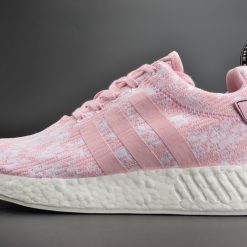 WMNS Adidas NMD R2 Wonder Pink BY9315 high-quality replica sneakers showcasing a stylish design with a vibrant pink upper, perfect for fashion-forward individuals.