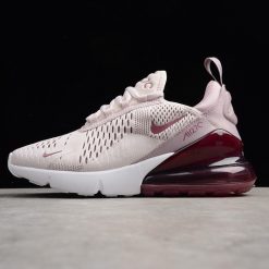 Stylish Wmns Nike Air Max 270 in Barely Rose colorway, showcasing a sleek design with a breathable upper and signature air cushioning, perfect for sneaker enthusiasts looking for high-quality replica sneakers.