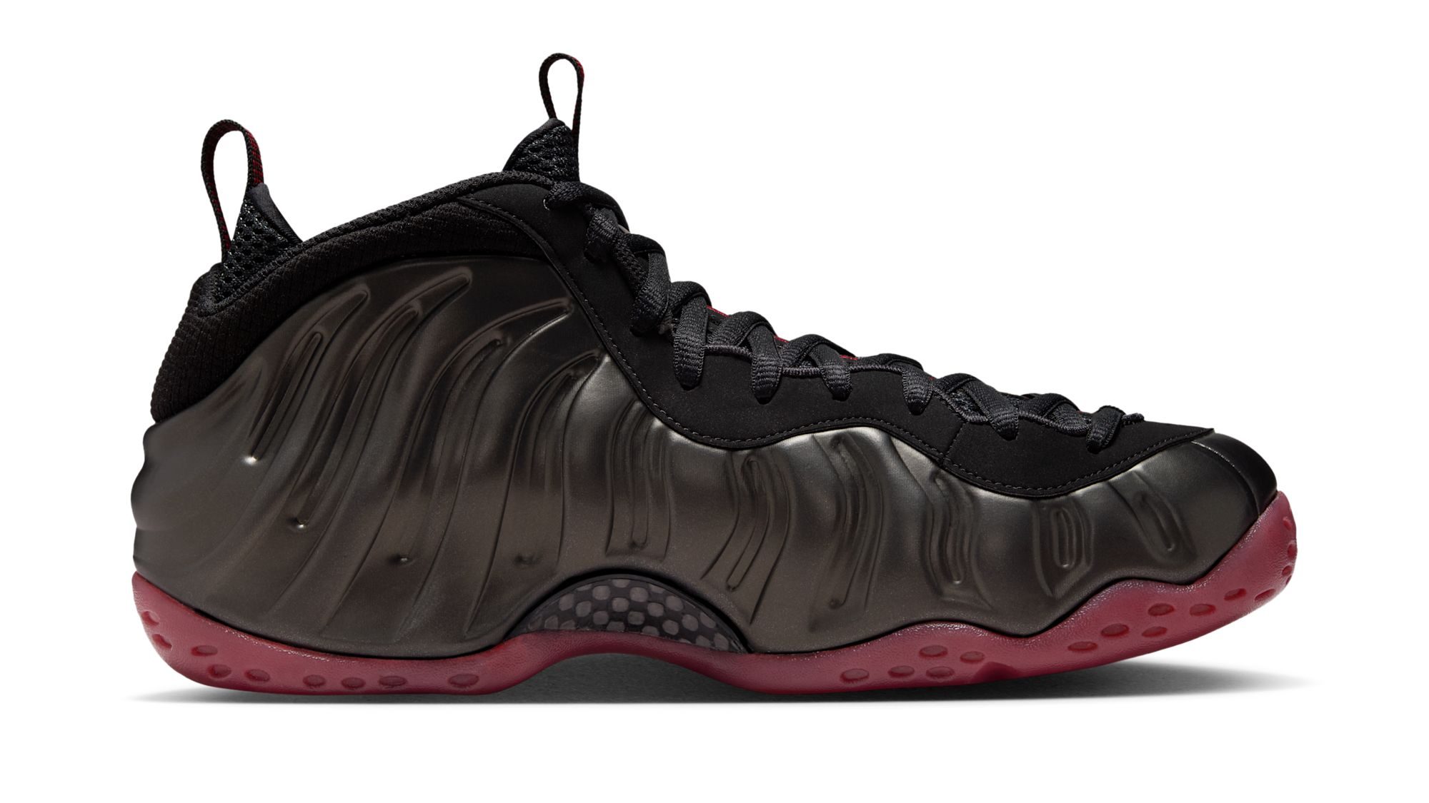 Nike Air Max "Cough Drop" Foamposite One replica sneakers featuring a vibrant orange and black colorway, designed for style and comfort, perfect for sneaker enthusiasts.