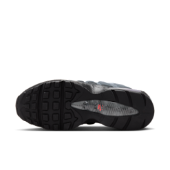 Nike Air Max 95 OG high-quality replica sneakers showcasing a sleek design with a blend of dark and light grey shades, featuring iconic layered uppers and a comfortable silhouette, perfect for sneaker enthusiasts seeking stylish footwear options.