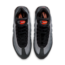 High-quality replica sneakers featuring the Nike Air Max 95 OG design, showcasing a classic silhouette with distinctive color accents and texture details.