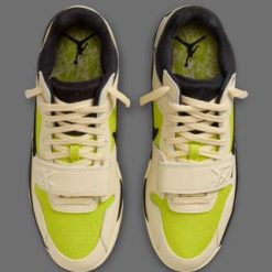 Jordan Travis Scott Jumpman Jack Bright Cactus high-quality replica sneakers featuring a vibrant colorway and premium detailing perfect for sneaker enthusiasts.