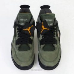 Undefeated Air Jordan 4 replica sneakers showcasing a sleek design with unique colorways and detailing, perfect for sneaker enthusiasts seeking high-quality replicas.