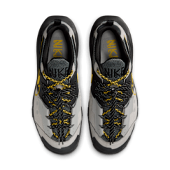 Zegama Dome X Sacai Matte Silver HQ8618 002 high-quality replica sneakers displayed on a clean background, showcasing intricate design details and premium craftsmanship.