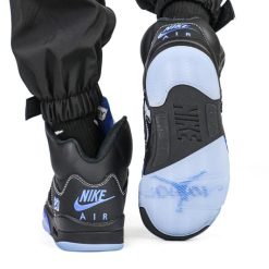 Awake NY Air Jordan 5 Racer Blue high-quality replica sneakers showcasing a sleek design with vibrant blue accents, perfect for sneaker enthusiasts and collectors.