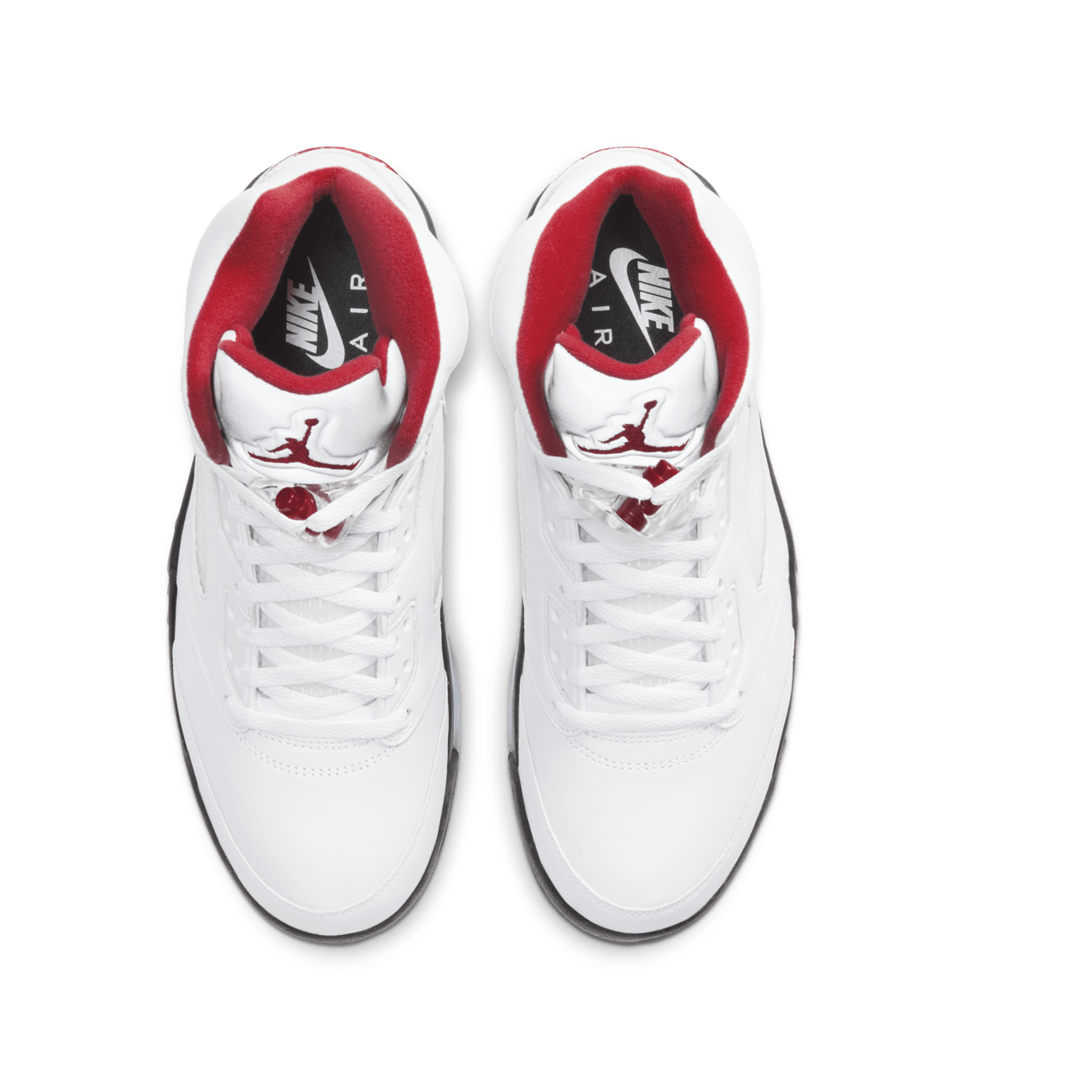 Air Jordan 5 Fire Red replica sneakers showcasing a sleek design with iconic colorway and premium materials, perfect for sneaker enthusiasts seeking quality replicas.